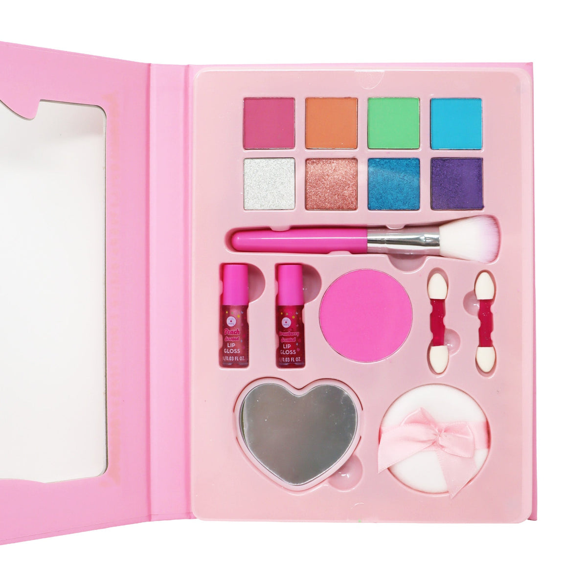 Pink Poppy Cosmetic Book Palette