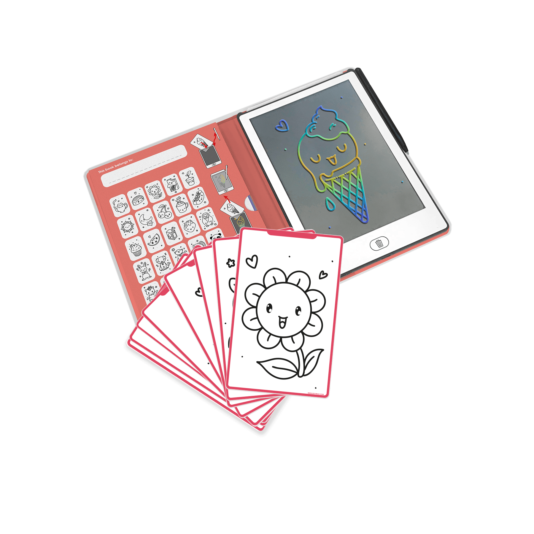 Kidywolf Kidydraw Mini - Kawai
