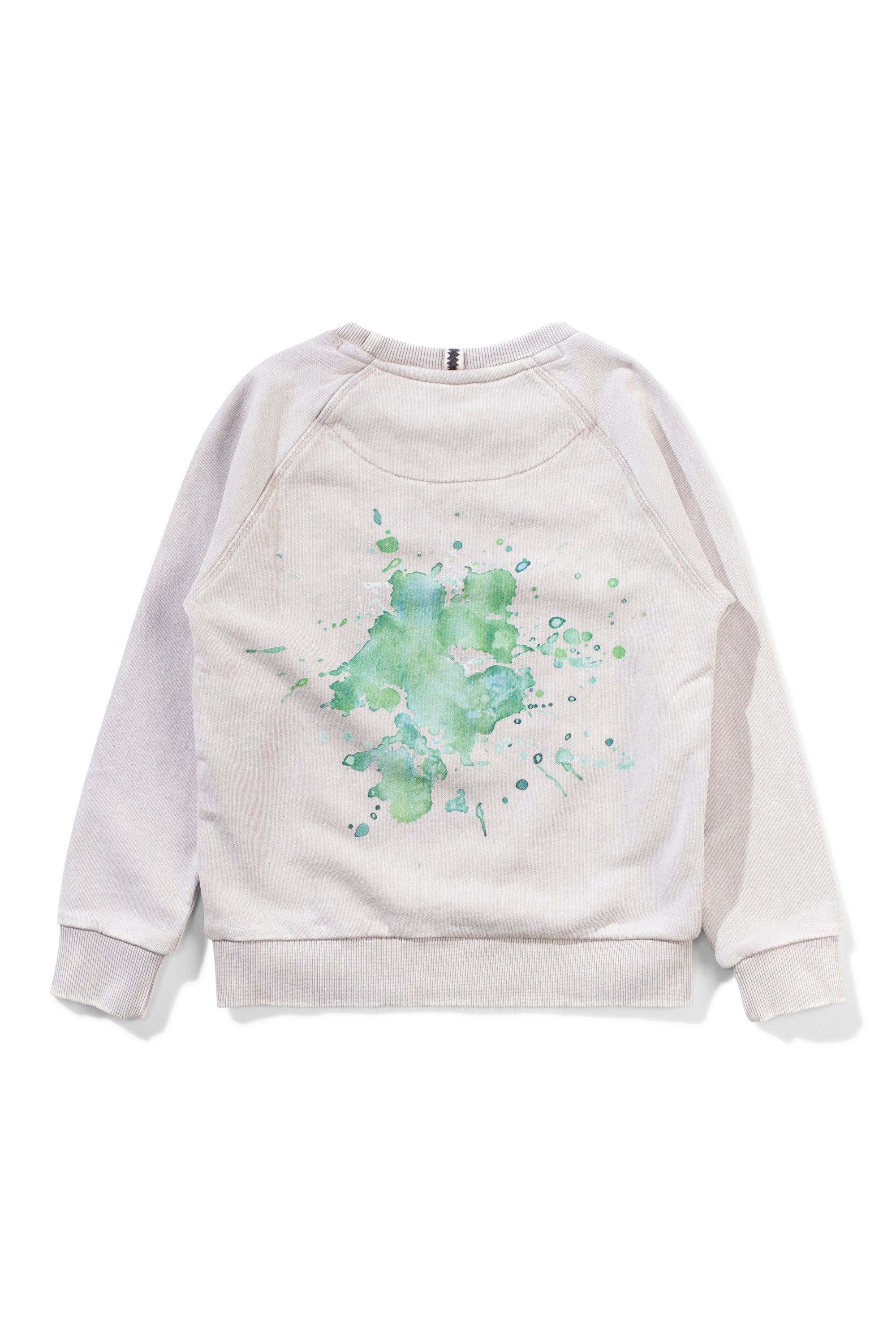 Munster splatted crew in mineral grey
