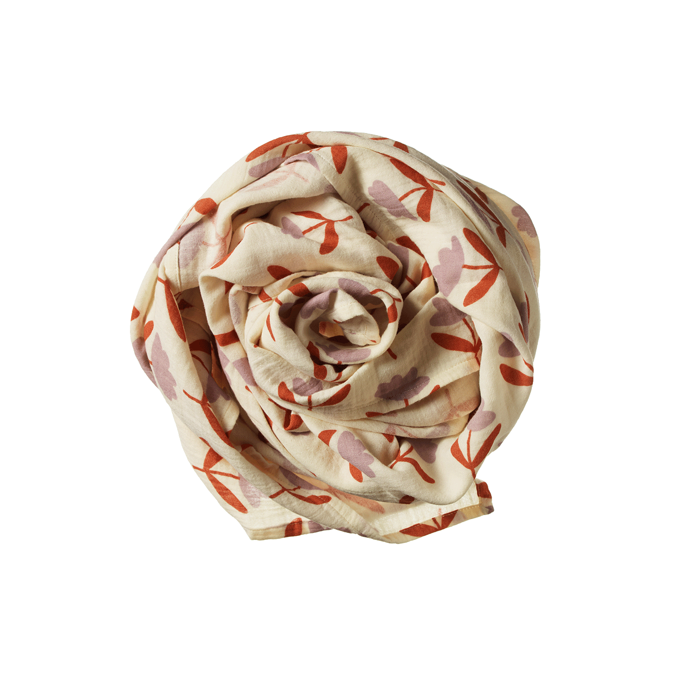 Nature Baby Muslin Wrap - Fleurette Print