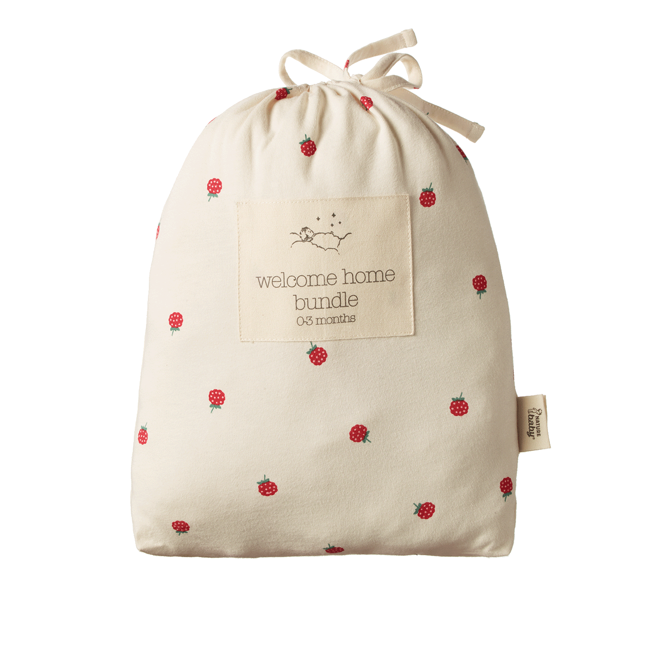 Nature baby welcome home gift set - Raspberry