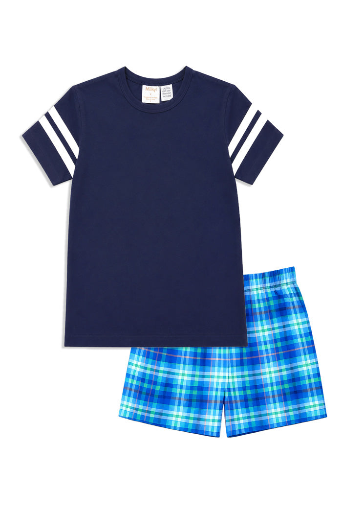 Milky Playoff Pjs - Blue