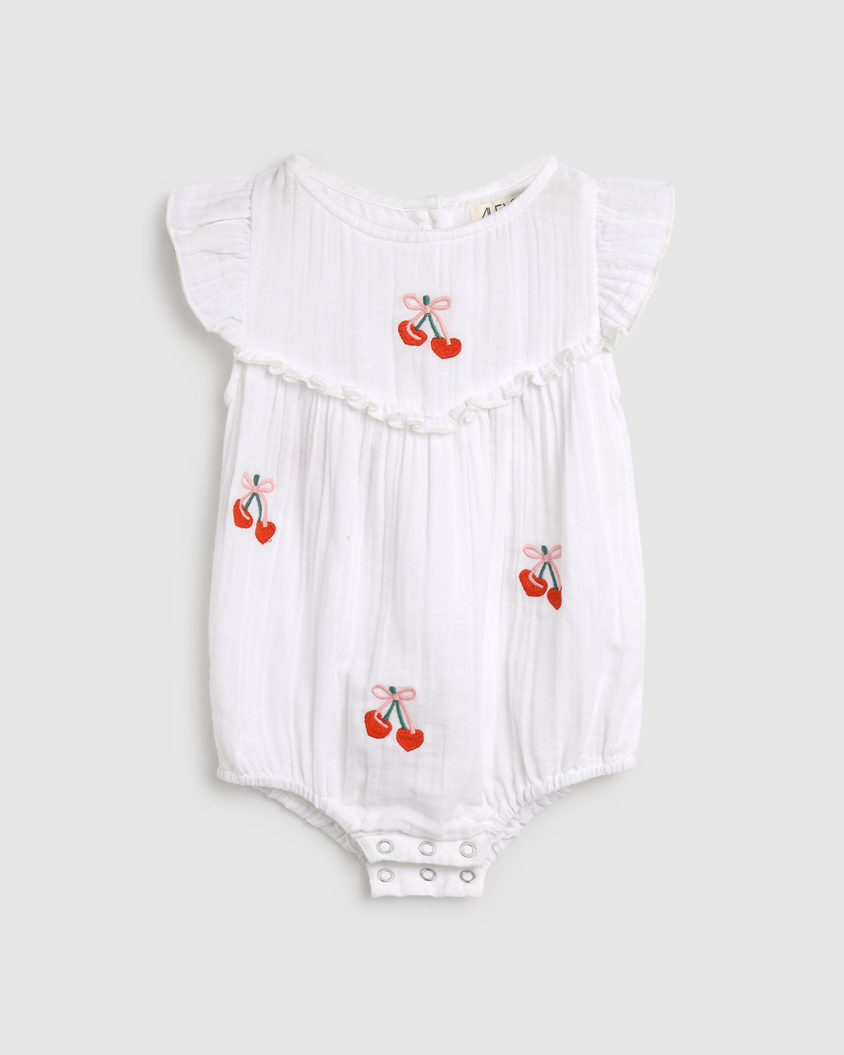Alex & Ant pretty romper in white