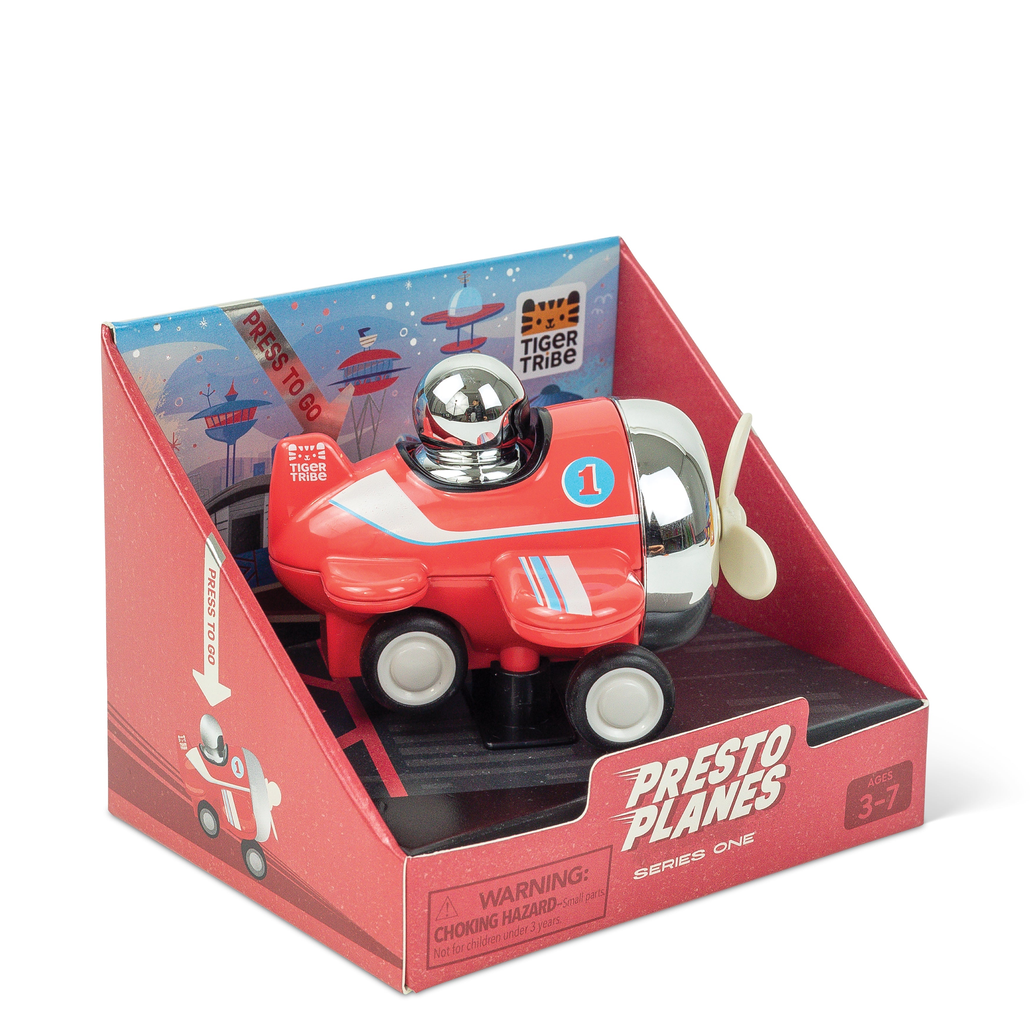 Tiger Tribe Presto Planes red