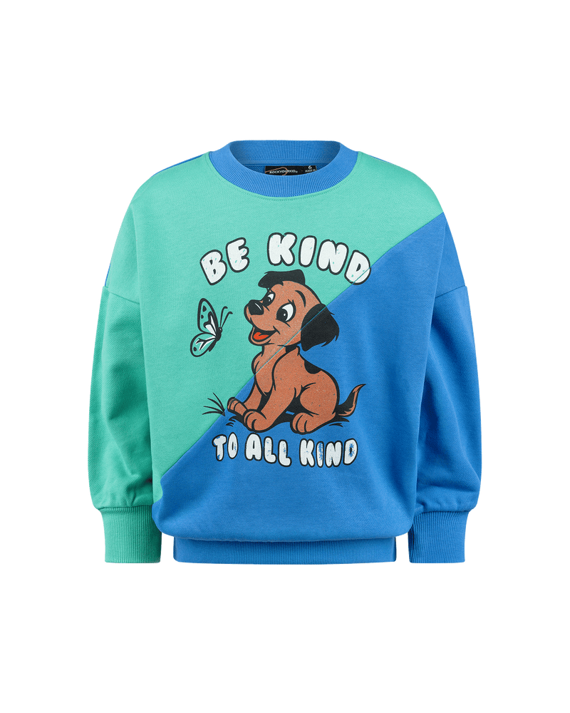 Rock Your Baby be kind sweatshirt in green