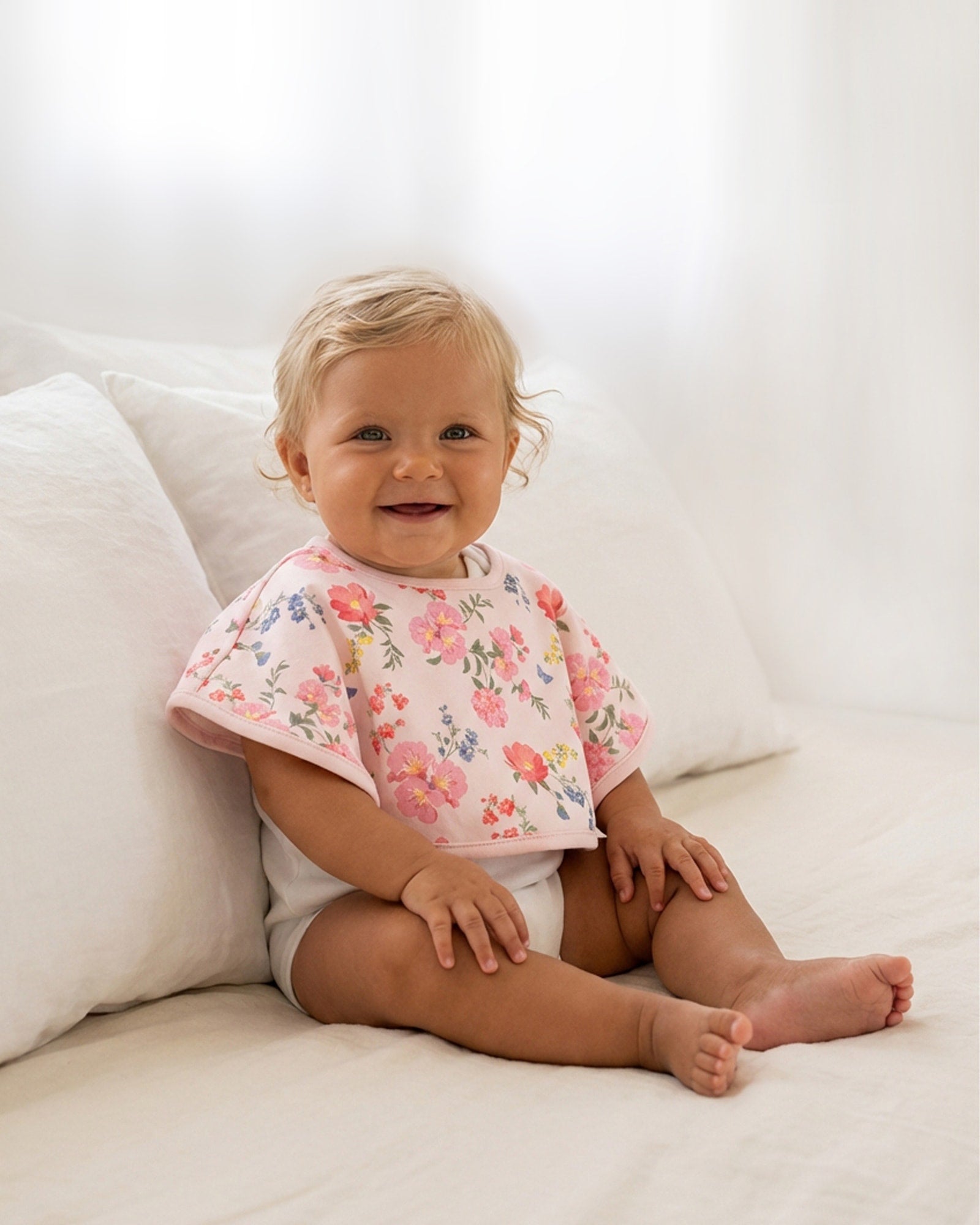Toshi Baby Burp Cloth Arcadia Wild Garden