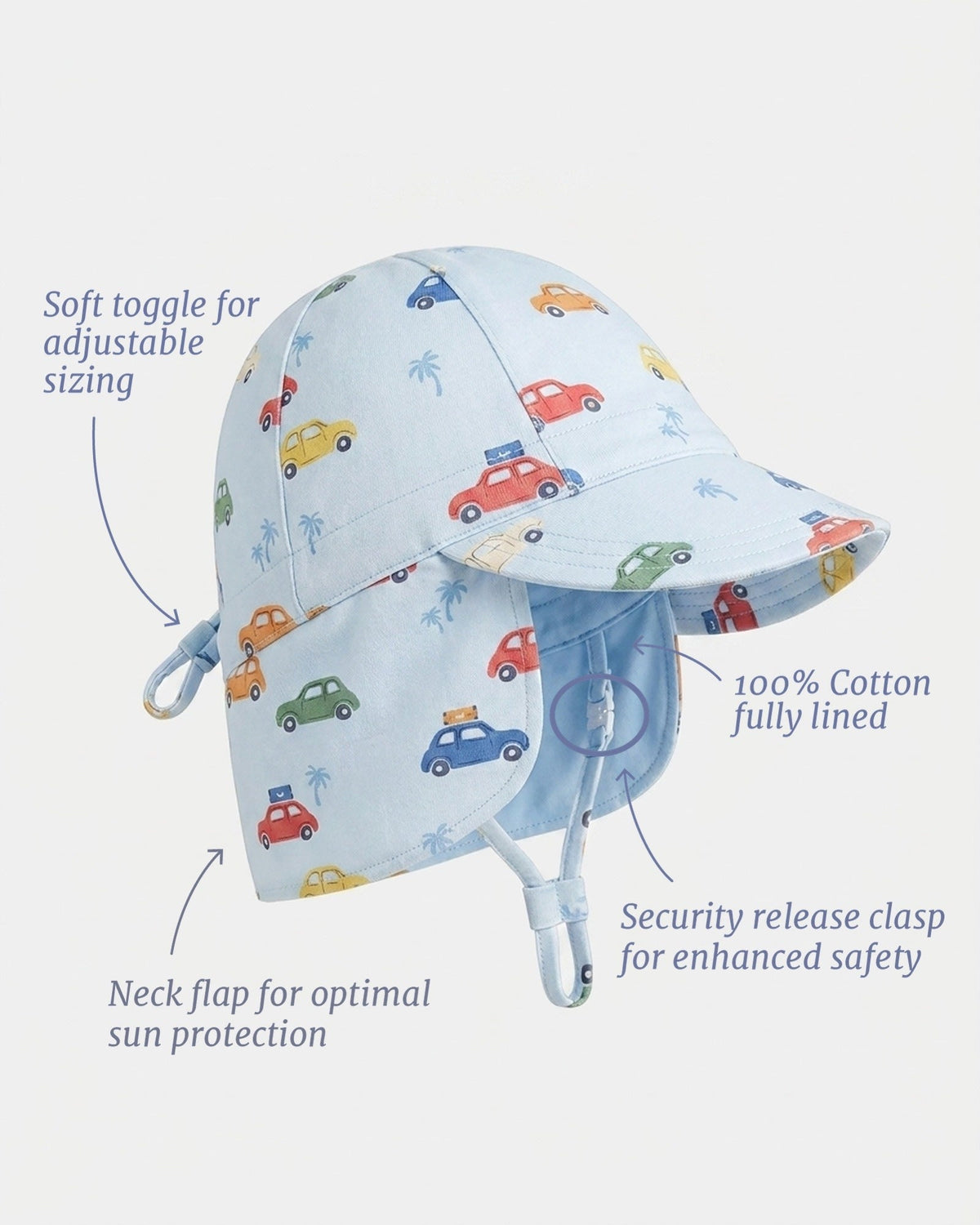 Toshi Flap Cap Arcadia Big Mini
