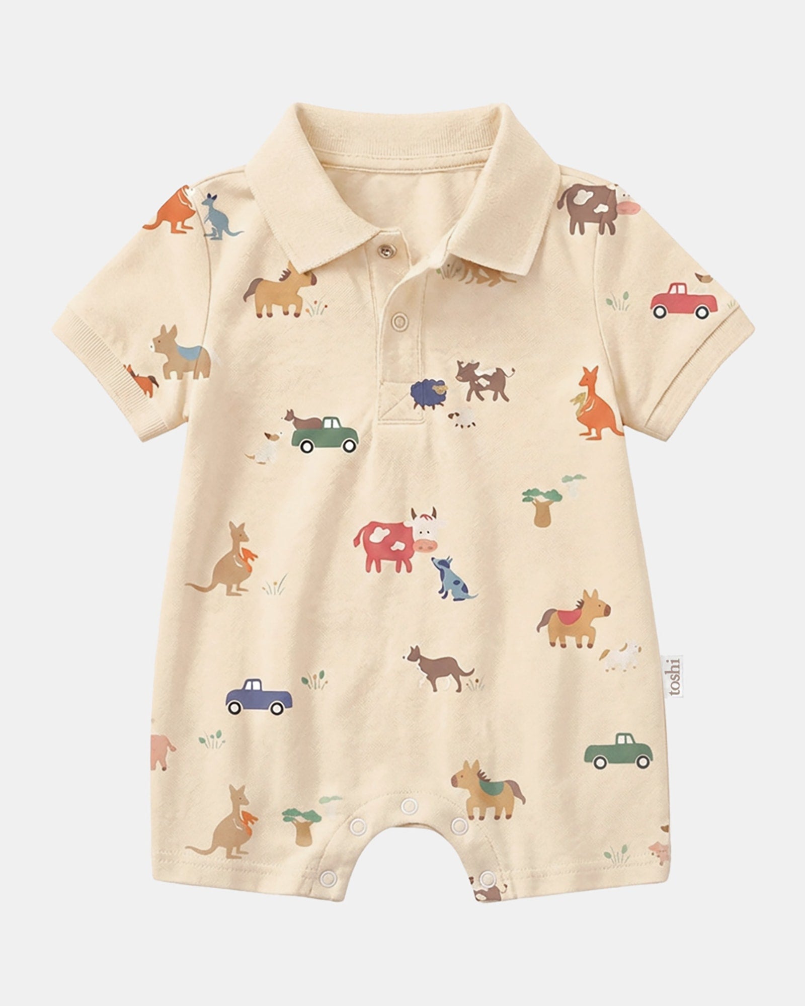 Onesie S/S Polo Arcadia Station Hands