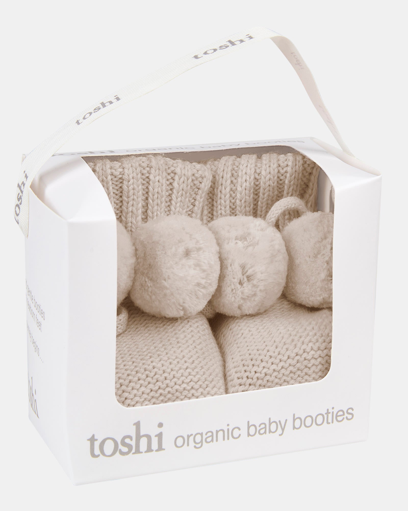 Toshi Organic Booties Yummy Oatmeal