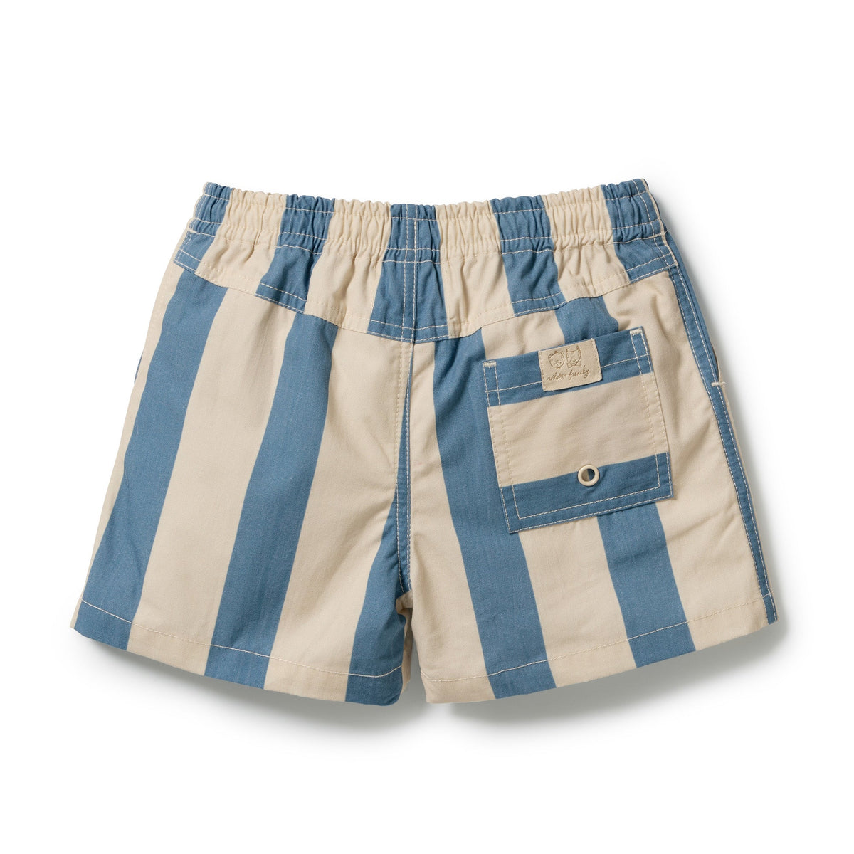 Wilson & Frenchy Ocean Stripe Swim Board Short