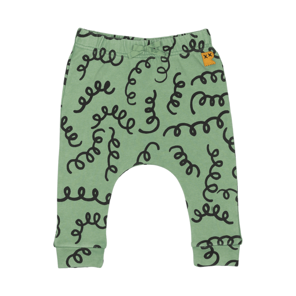Rock Your Baby Fusili Baby Track pants in green