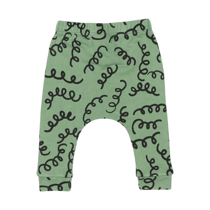 Rock Your Baby Fusilli Baby Track pants in green