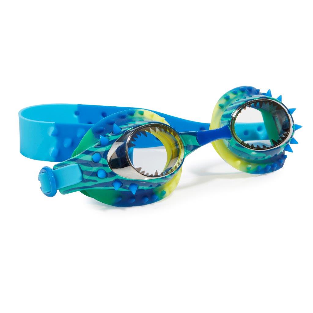 Bling2o Prehistoric Times Swim Goggles - Dino-Mite Blue