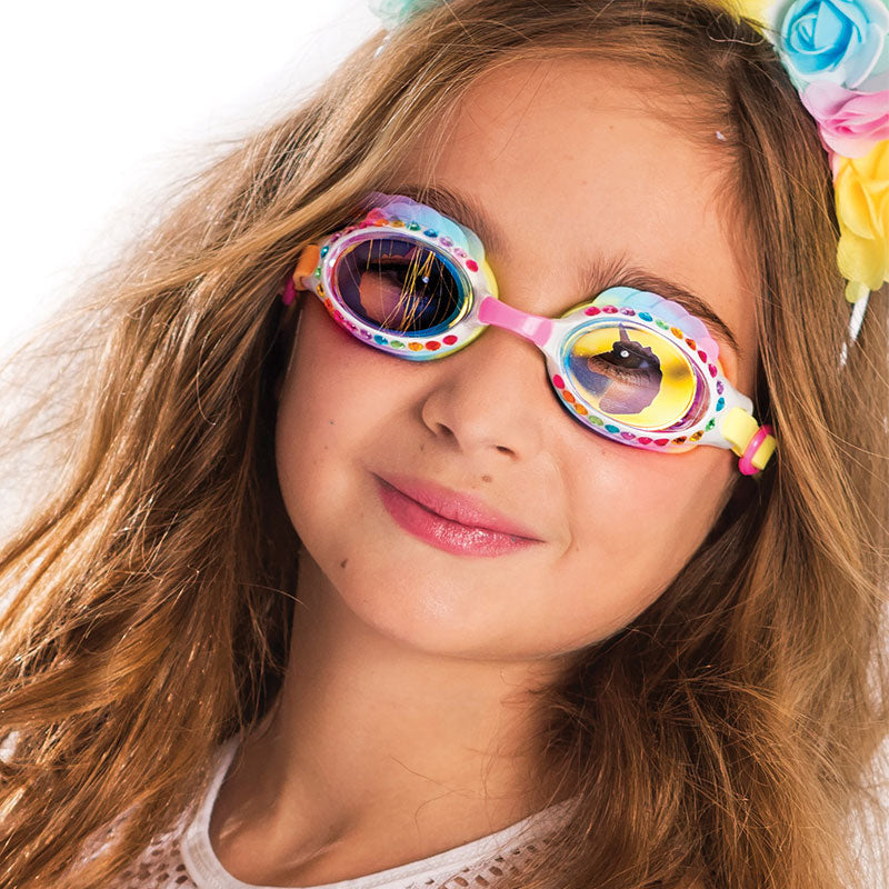 Bling2o Eunice the Unicorn Swim Goggles - Rainbow Rider