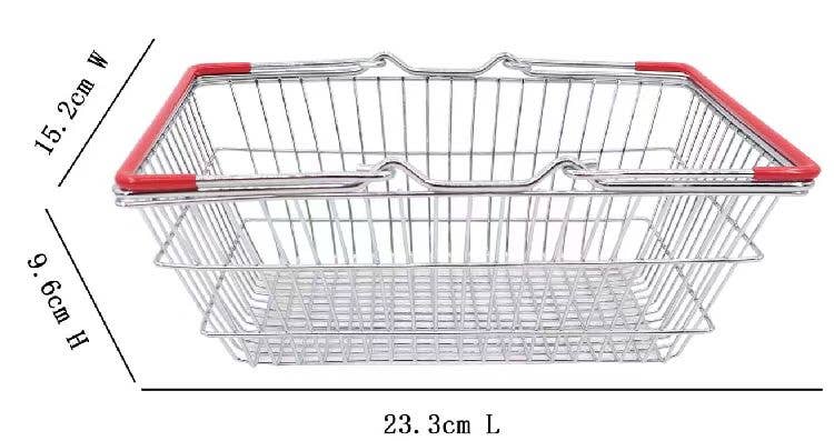 Toyslink Shopping Basket with Red Handle