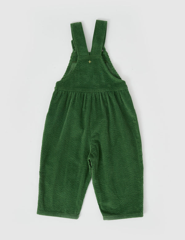 Goldie & Ace Sammy Corduroy Overalls Alpine in Green