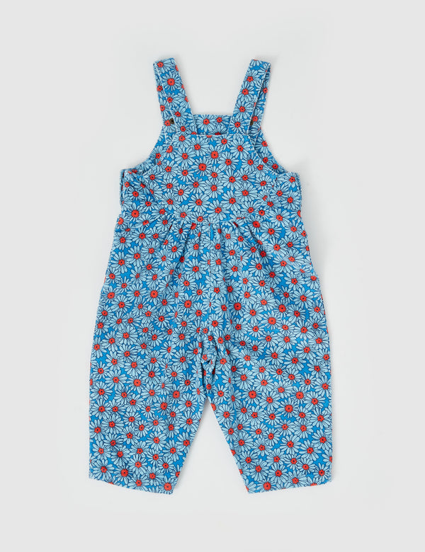 Goldie & Ace Goldie Vintage Overall Dixie Daisy Corduroy Blue Red in Multi