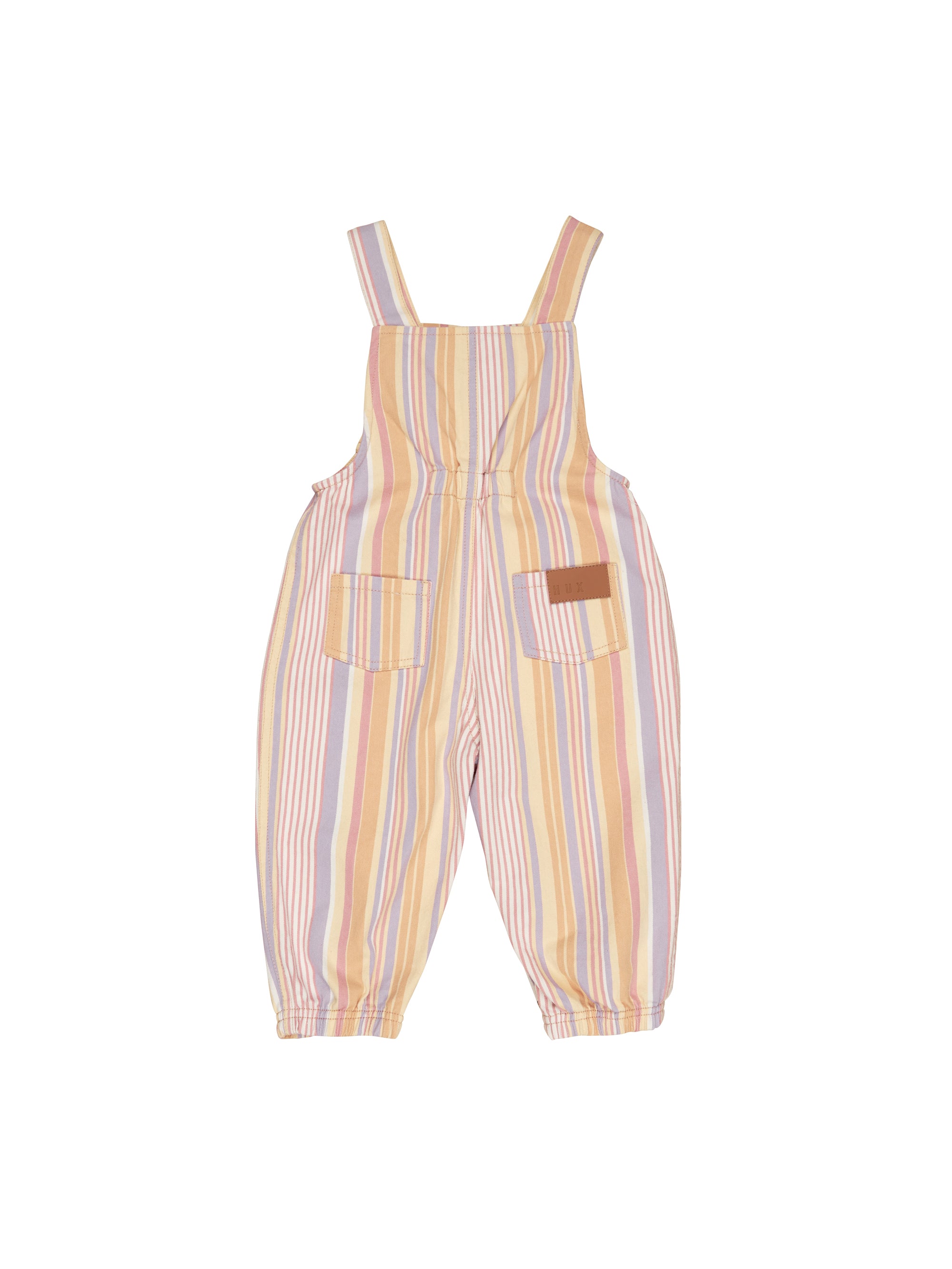 Huxbaby Vintage Stripe Overalls in Multi
