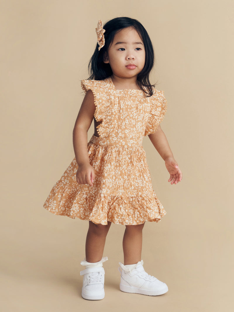 Huxbaby Floral Warm Glow Dress