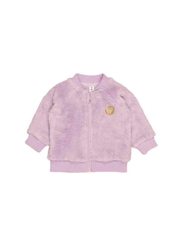 Huxbaby Magical Unicorn Fur Jacket Orchid in Purple