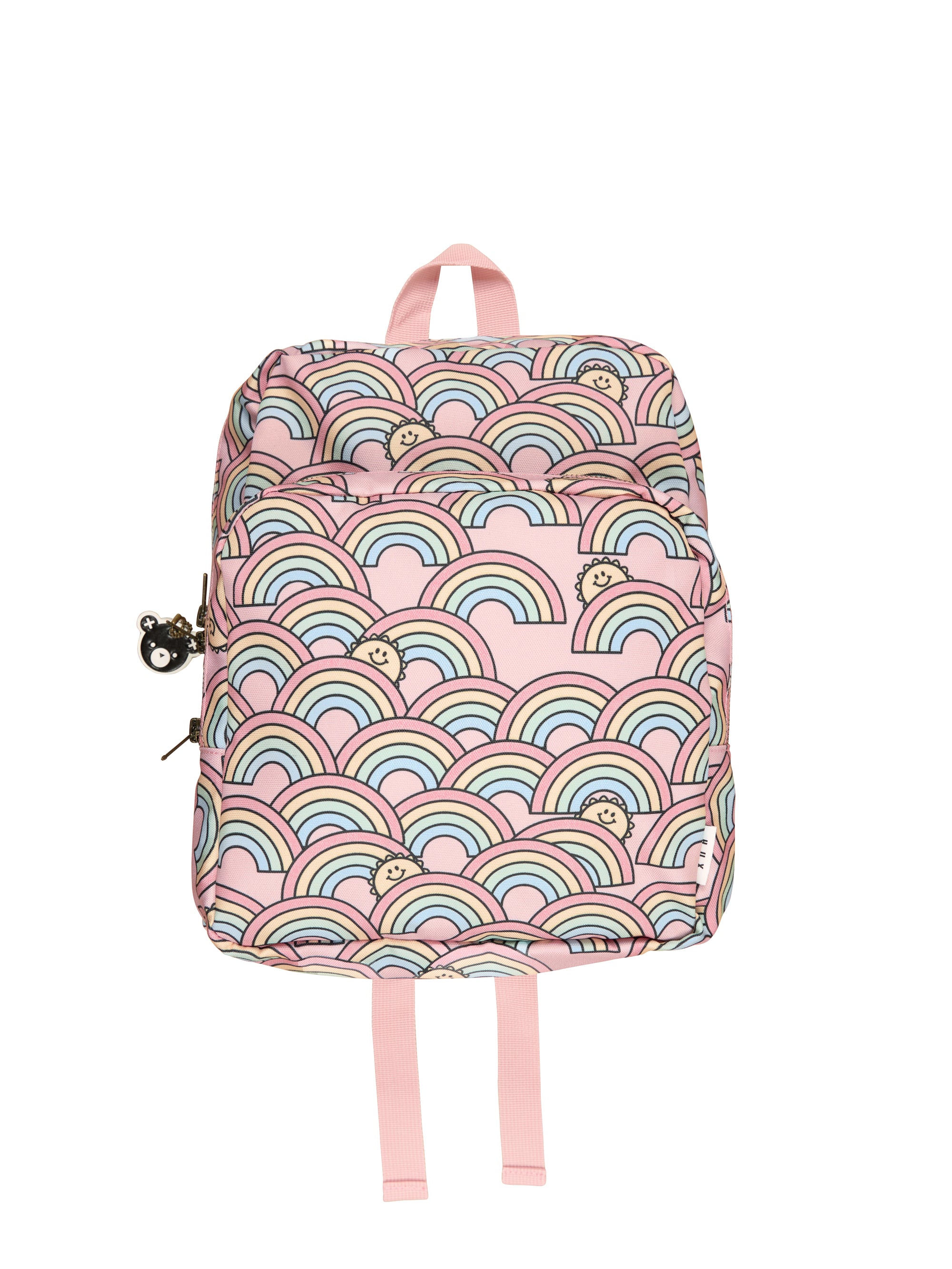 Huxbaby Sunrise Rainbow Backpack (One Size) in Rose Petal Multi