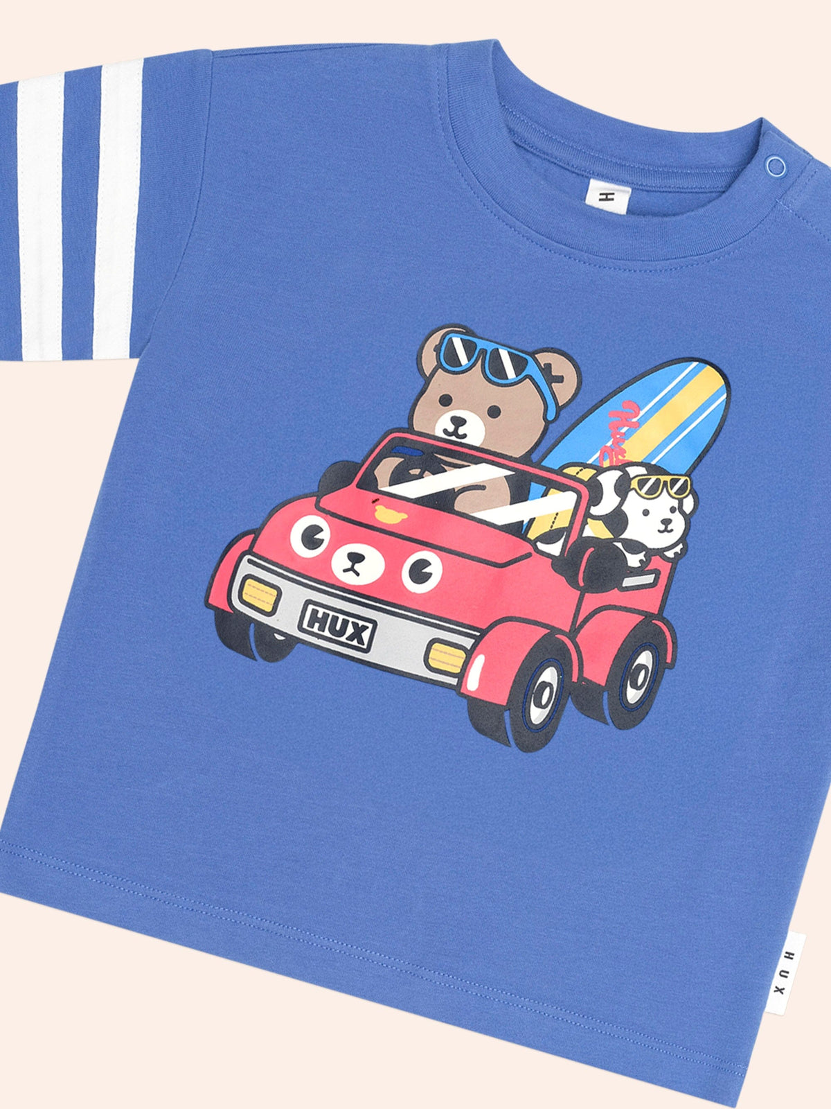Huxbaby Beach Buggy Sporty Slouchy Tee - Cobalt