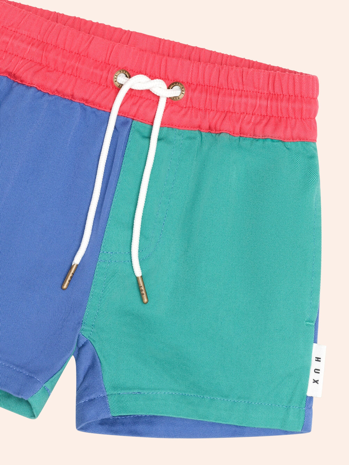 Huxbaby Colour Block Twill Short - Multi