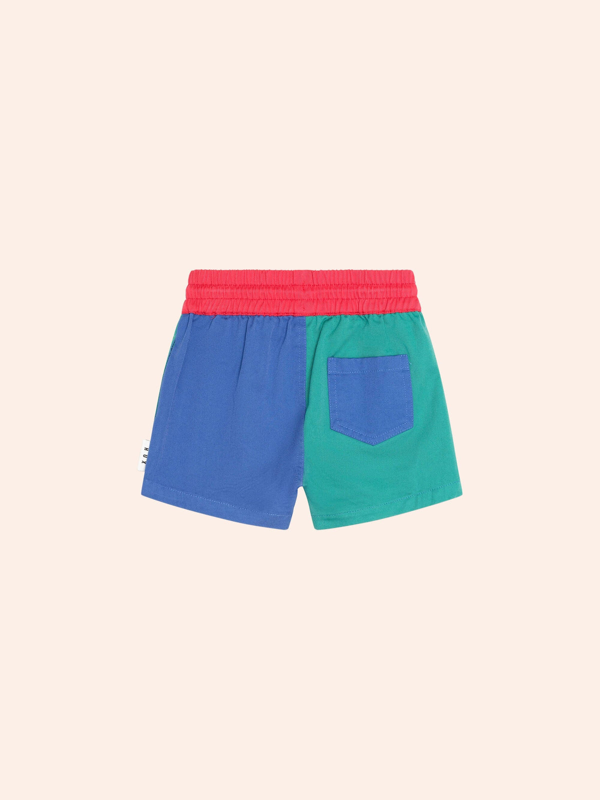 Huxbaby Colour Block Twill Short - Multi