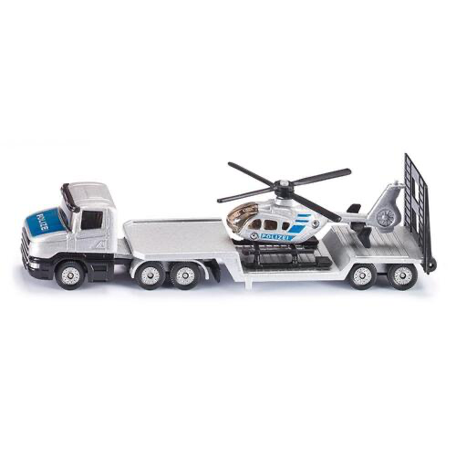 Siku - 1610 Low Loader with Helicopter