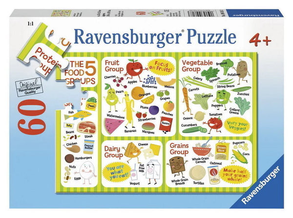 Ravensburger 60pc puzzle - Good Food!