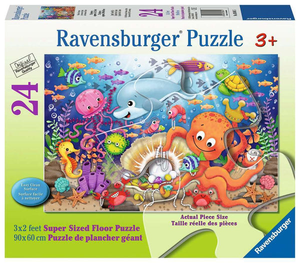 Ravensburger Super Sized Floor Puzzle 24 pc - Fishie’s Fortune