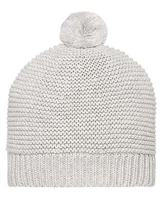 Toshi Organic Beanie Love in Dove grey