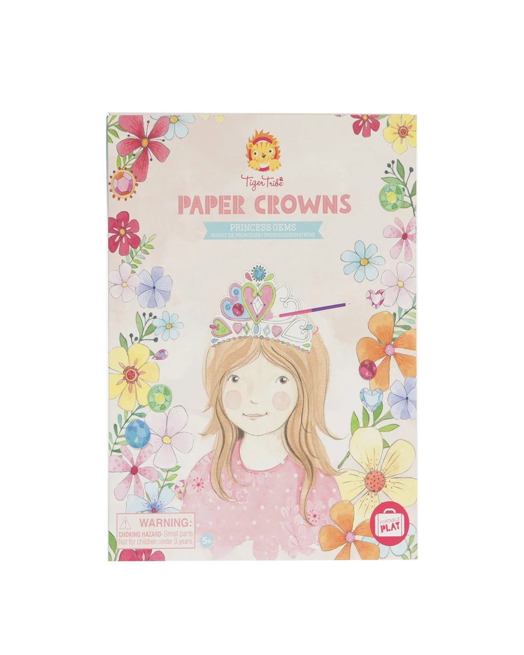 Tiger Tribe Paper Crowns - Princess Gems