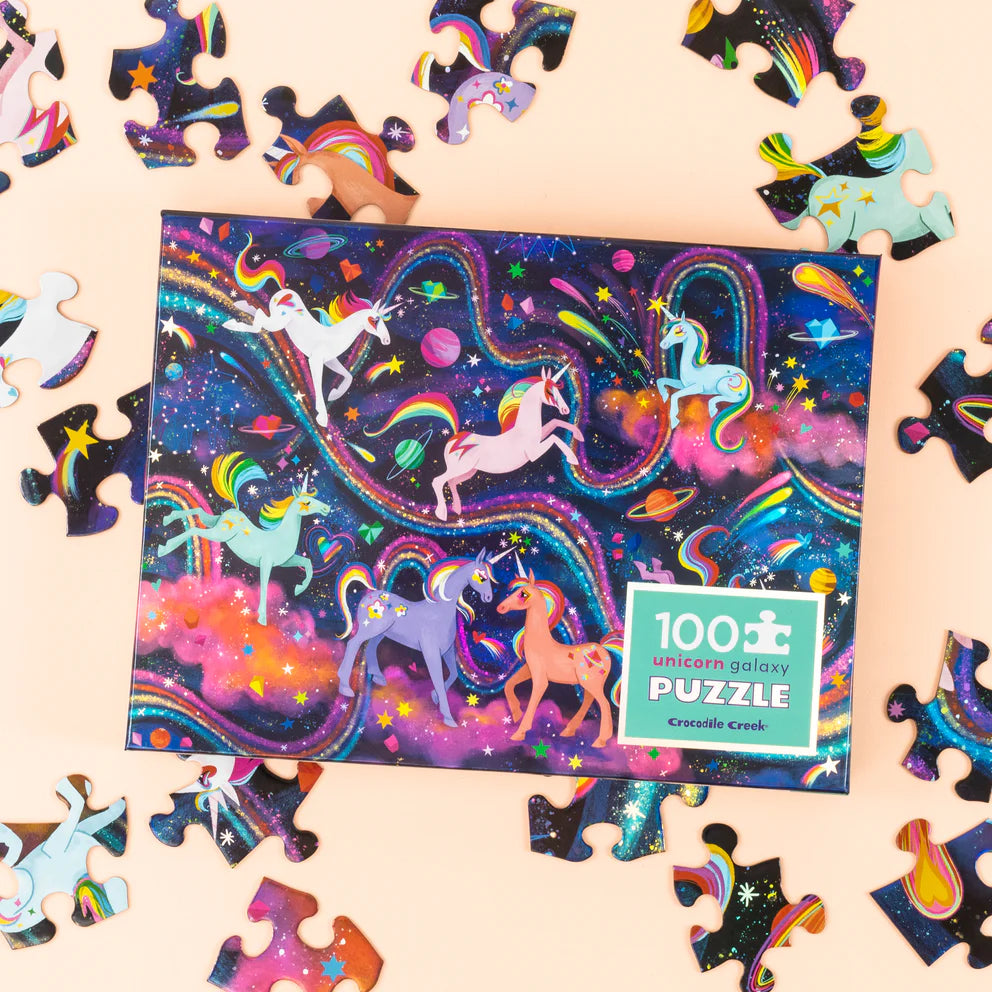 Crocodile creek unicorn galaxy puzzle