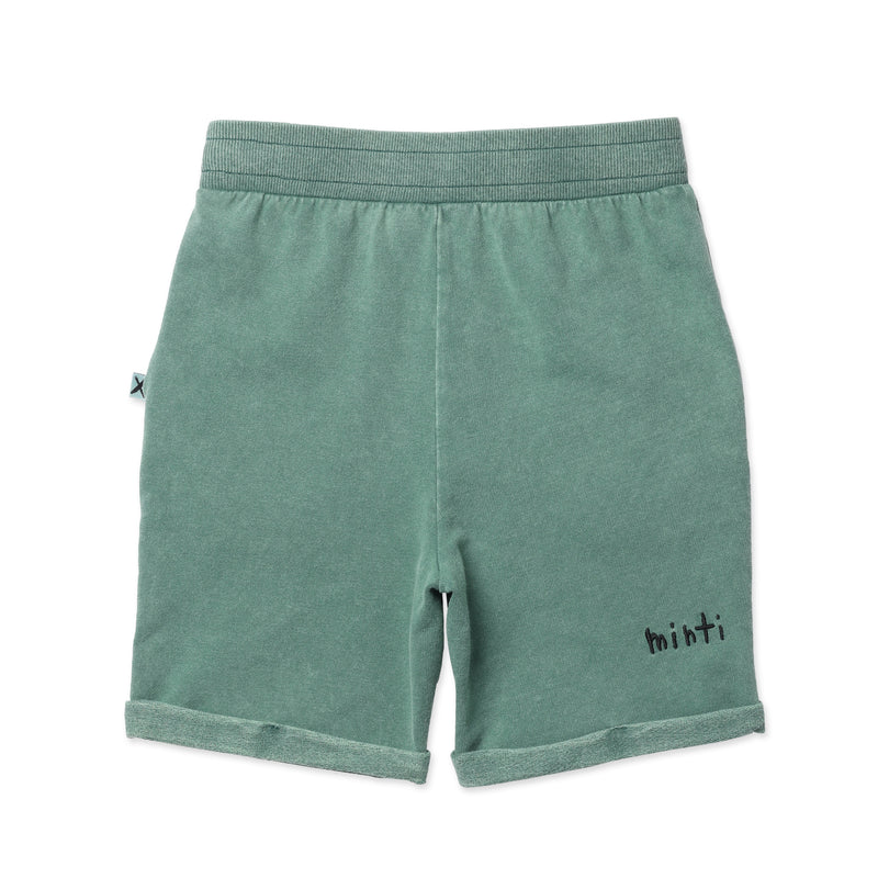 Minti Blasted Ace Short Jungle wash in green