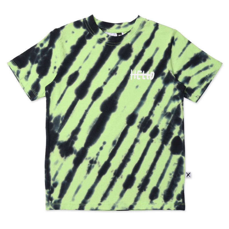 Minti Flare Tee Lime in Green