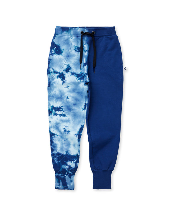 Minti Duo Tie Dye Trackies Navy Blue