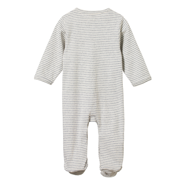 Nature Baby marle grey stripe stretch and grow