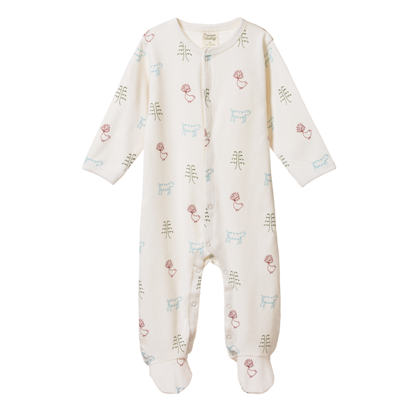 Nature Baby print stretch and grow