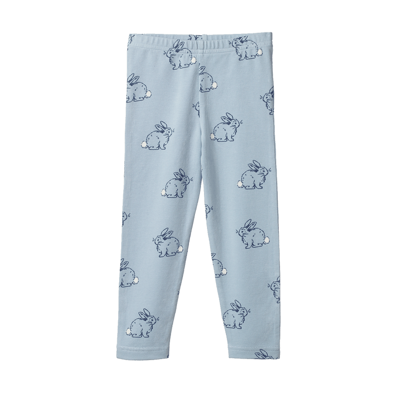 Nature Baby cottage bunny  print leggings