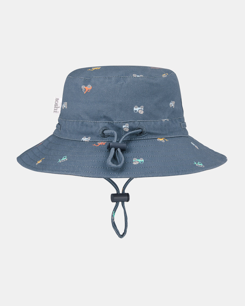 Toshi sunhat folk diggers in blue
