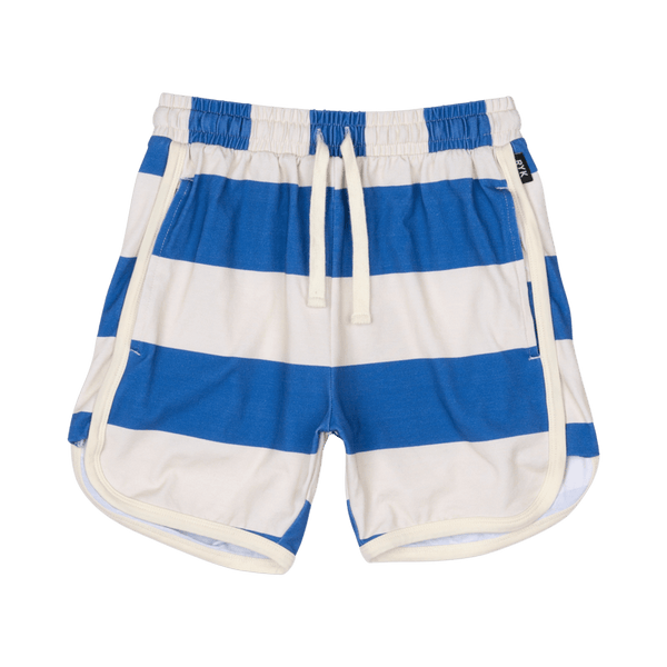 Rock Your Baby Blue Stripes Shorts