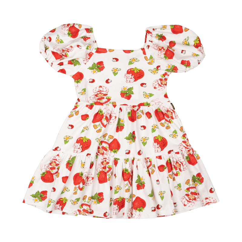 Rock Your Baby Strawberries Forever Dress in Multicolour