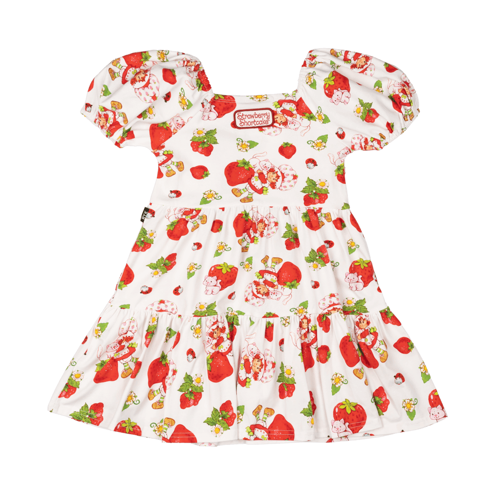 Rock Your Baby Strawberries Forever Dress in Multicolour – Kids of Eltham