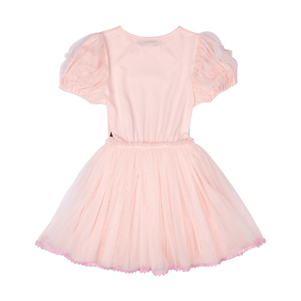 Rock Your Baby Teddy Circus Dress in Pink