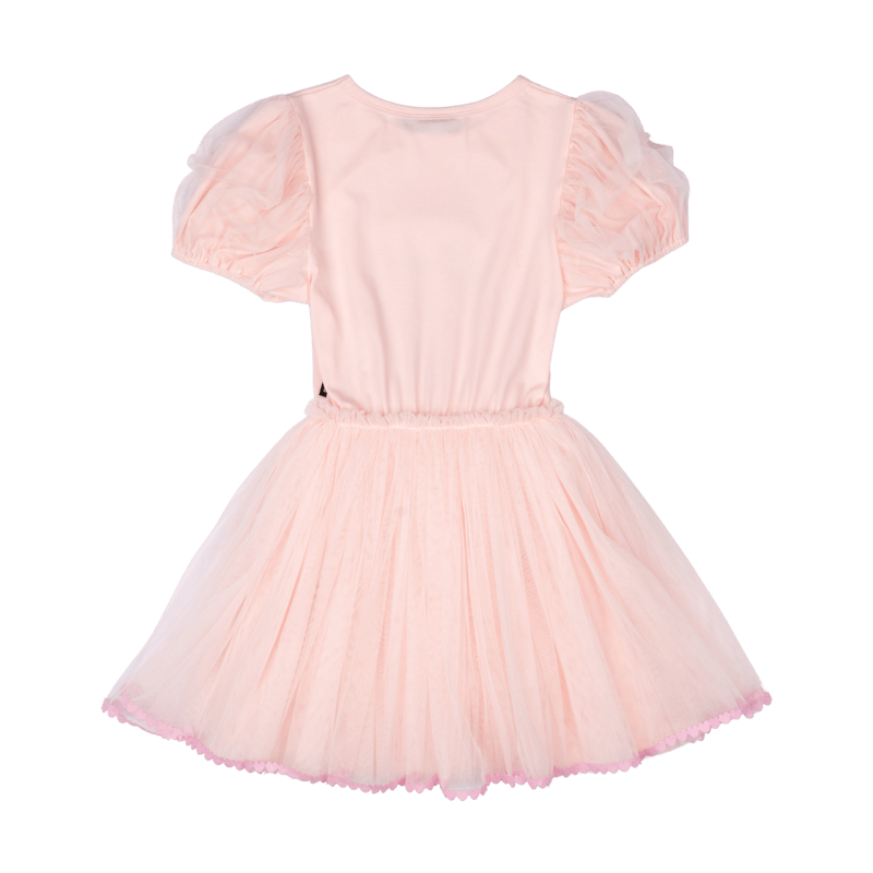 Rock Your Baby Teddy Circus Dress in Pink