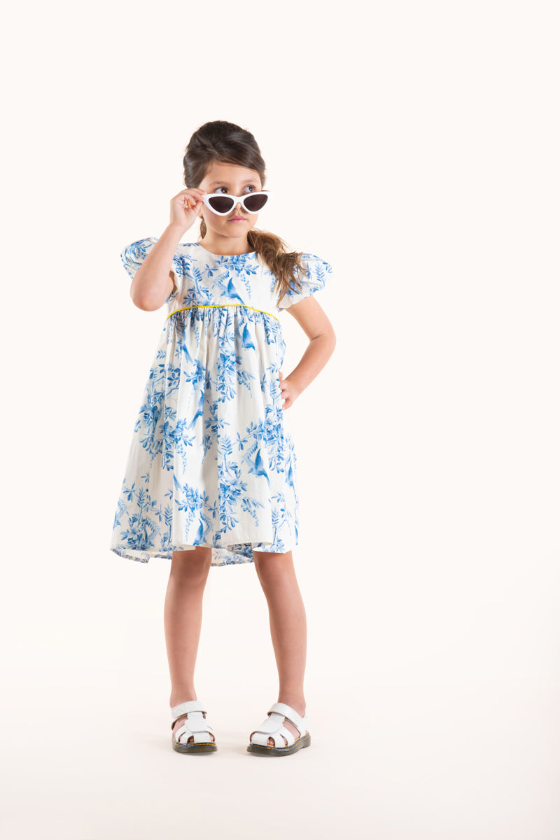 Rock your baby summer toile dress in multi colours