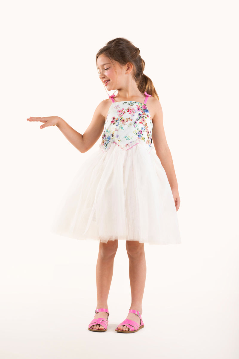 Rock your baby wild meadow dress in multi colours