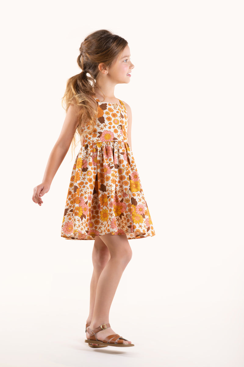 Rock your baby Haight ashbury boho dress in floral
