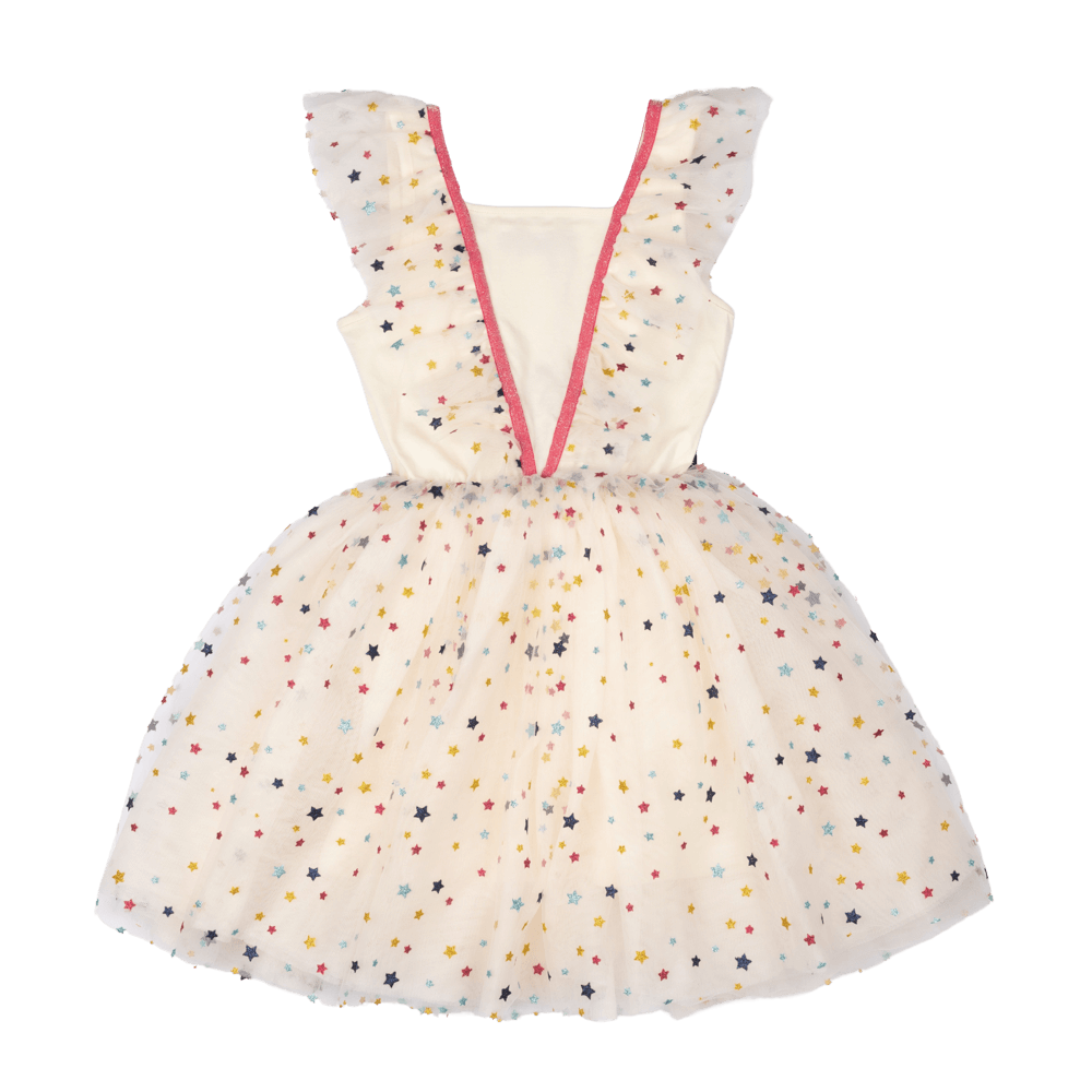 Rock Your Baby Christmas angel dress in cream